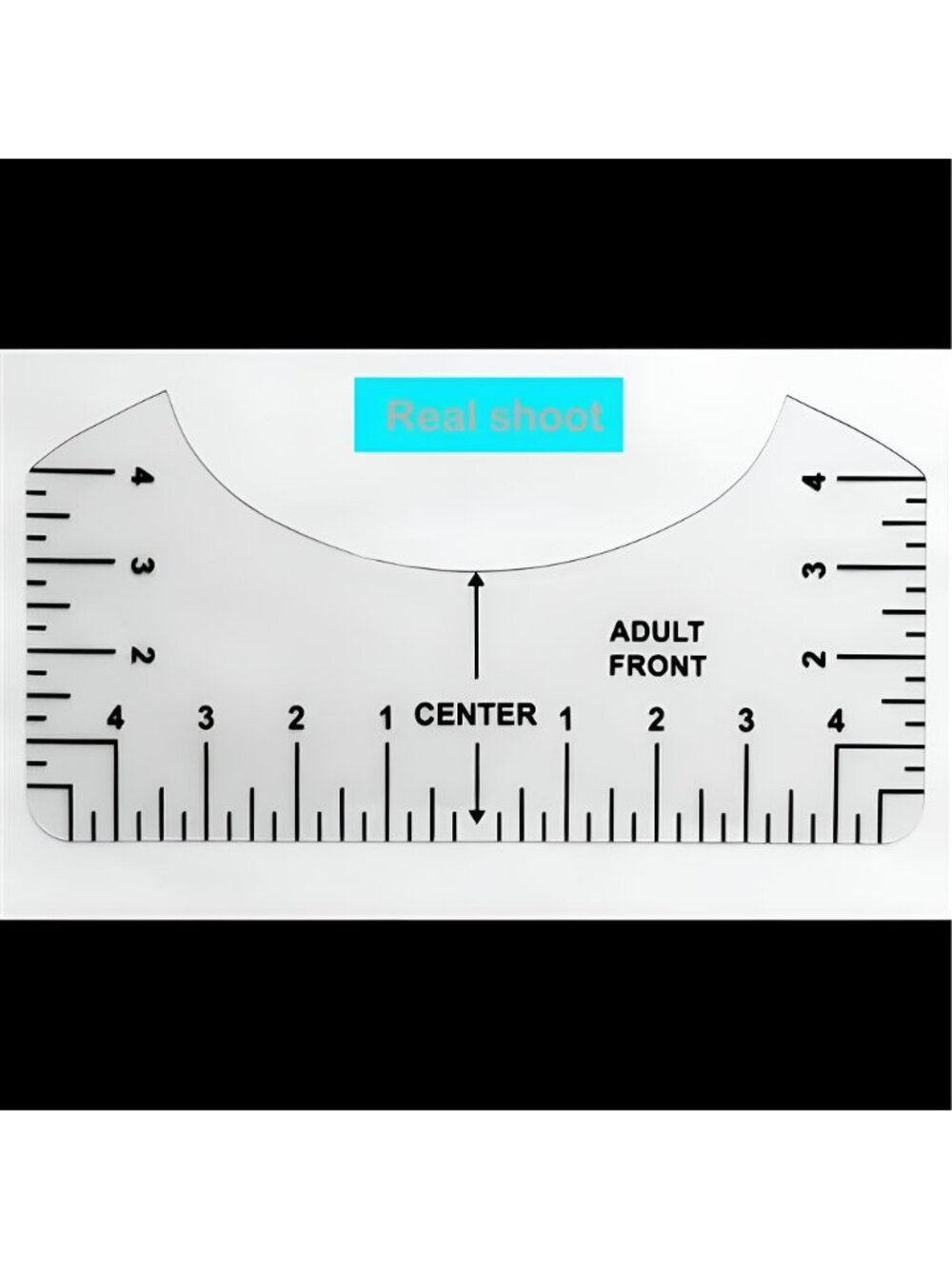 10 Packs Tshirt Ruler Guide Heat Press, Alignment Ruler Guide Tool - Picture 2 of 6